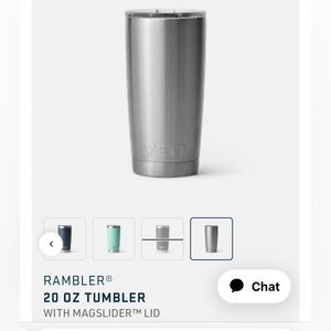 NWT Yeti 20oz Tumbler
